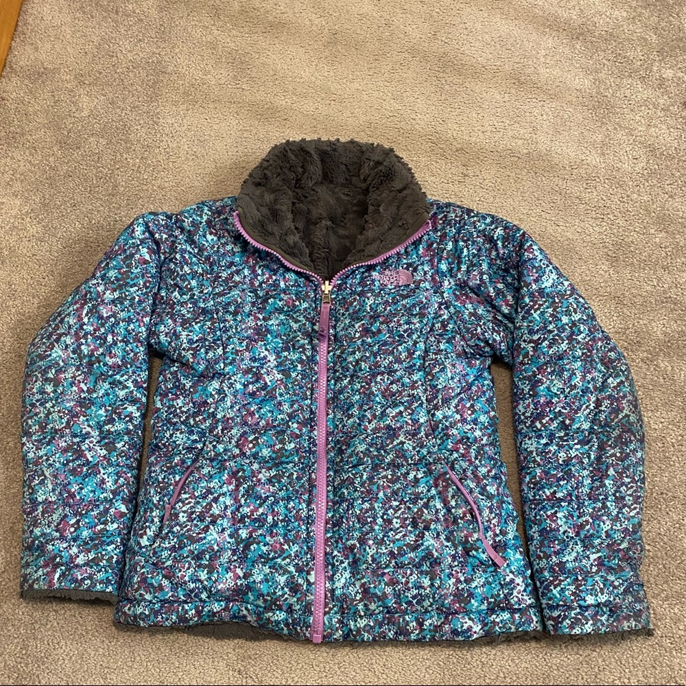 Girls Reversible North Face